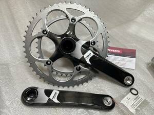 新品 SRAM FORCE 10速 クランクセット カーボン 53/39T BB30 172.5mm 