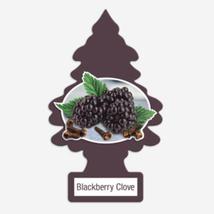 Little Trees リトルツリー エアフレッシュナー ブラックベリークローブ Blackberry Clove USDM 3枚セット_画像3