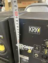 【家電】 KRK Rokit 5 RPG2 パワード モニター スピーカー ペア 導通確認済み 音出し未確認 ROKIT モニタースピーカー _画像5