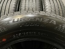 新車外し BS BRIDGESTONE TURANZA T005A 205/65R16 16インチ 夏タイヤ 4本 21年製 ヤリスクロス等　(VTN798)_画像8