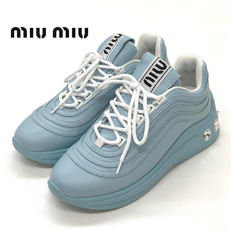 MIUMIU スニーカーの値段と価格推移は？｜9件の売買データからMIUMIU