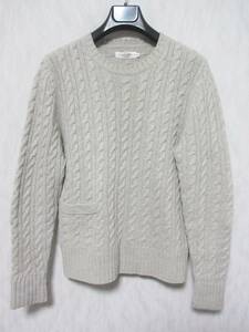 H.R.MARKET Hollywood Ranch Market knitted sweater cable braided corduroy men's 2 M irmri kn780