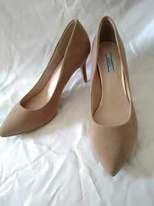  new goods [25cm]ILIMApo Inte dotu suede pumps i-bo Louis lima