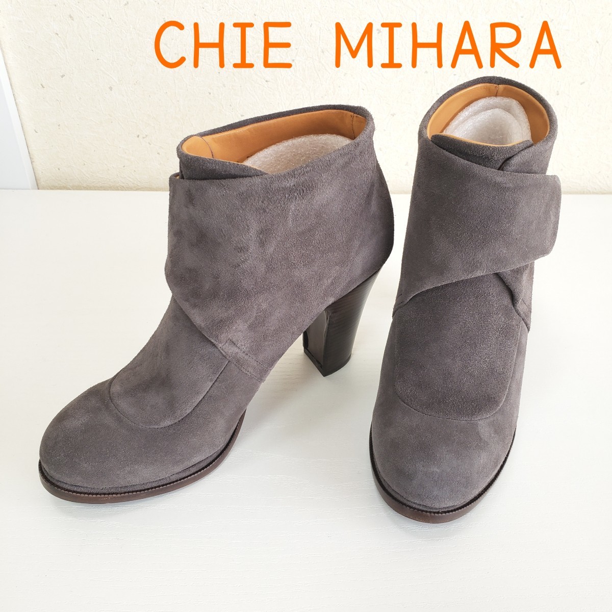 メール便指定可能 専用 CHIE MIHARA /チエミハラ スエード ブーツ