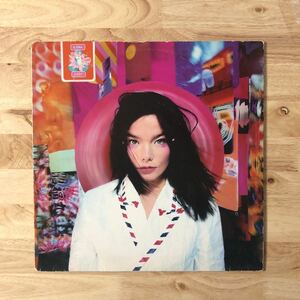 LP BJORK/POST[UKオリジナル:初年度'95年PRESS:初回PINK VINYL:INNER SLEEVE:MAT TPLP+51+A THE EXCHANGE - NiLZ . ORLAKE]★KUKL K.U.K.L.