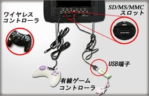 DVD/SDカード/USB入力 LED液晶　7インチ ヘッドレスト モニター グレー ゲーム付き 片側のみ_画像8