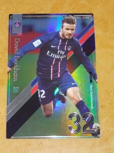  Panini Football League re Akira карта дебит * Beckham футбол карты фигурка кукла мягкая игрушка 