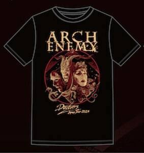 即決! 公式! ARCH ENEMY JAPAN TOUR 2023 “DECEIVERS” ☆ ツアーTシャツ XXLサイズ 新品 / アーチ エネミー