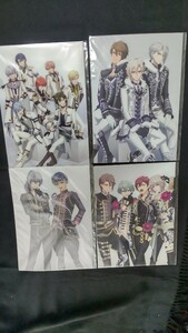 アイドリッシュセブン LIVE 4bit BEYOND THE PERiOD ムビチケ 前売券 特典 A4クリアファイル IDOLiSH7 TRIGGER Re:vale ZOOL　４種セット