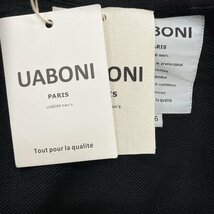 最高峰EU製＆定価4万◆UABONI*Paris*パーカー*ユアボニ*パリ発◆米国産コットン 上質 個性 サガラ刺繍 ストリート感 トレーナー M/46サイズ_画像7