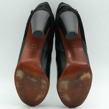 アンテプリマ ショートブーツ 本革レザー/スエード ハイヒール ブーティ ブランド 靴 レディース 23cmサイズ ブラック ANTEPRIMA_画像6