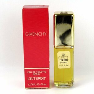 ジバンシィ 香水 ランテルディ オードトワレ スプレー EDT ほぼ満量 ジバンシー フレグランス レディース 50mlサイズ GIVENCHY