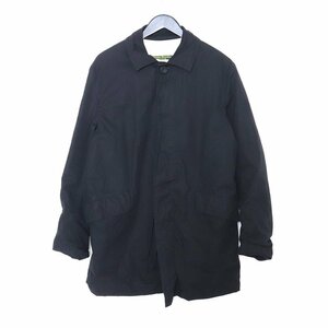 PAUL HARNDEN MEN'S MAC COAT VENTILE COTTON ベンタイルコットン マックコート ブラック S ポールハーデン