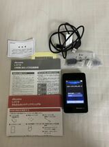 docomo L-01G Wi-Fi Station/モバイルルーター/通電のみ確認/詳細動作未確認/部品取り用/NW〇/使用の小傷等経年/箱類文字書き等/ジャンク扱_画像2