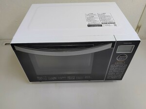 TOSHIBA 東芝 家庭用 電子レンジ ER-V18 2022年製 ホワイト オーブン