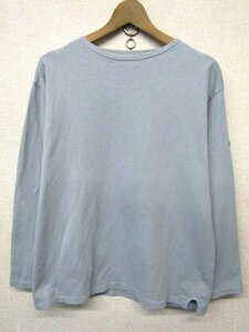 V1658：日本製 OMNIGOD オムニゴッド 長袖シャツ 長袖カットソー 長袖Tシャツ/水色系/2 バスクシャツ ロンT:5