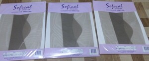 #L size 3 pair # POLA Pola Soficalsofikarupisi.LEG ST21 shell beige bread ti stockings stockings 