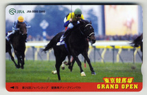 ★JRA 非売品 オッズカード 10度数 ディープインパクト 第26回ジャパンカップ優勝馬 東京競馬場グランドオープン記念 台紙付 武豊 競馬即決_画像3