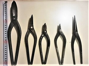 . tongs for metal scissors sheet metal scissors ... blade total 5 point set 