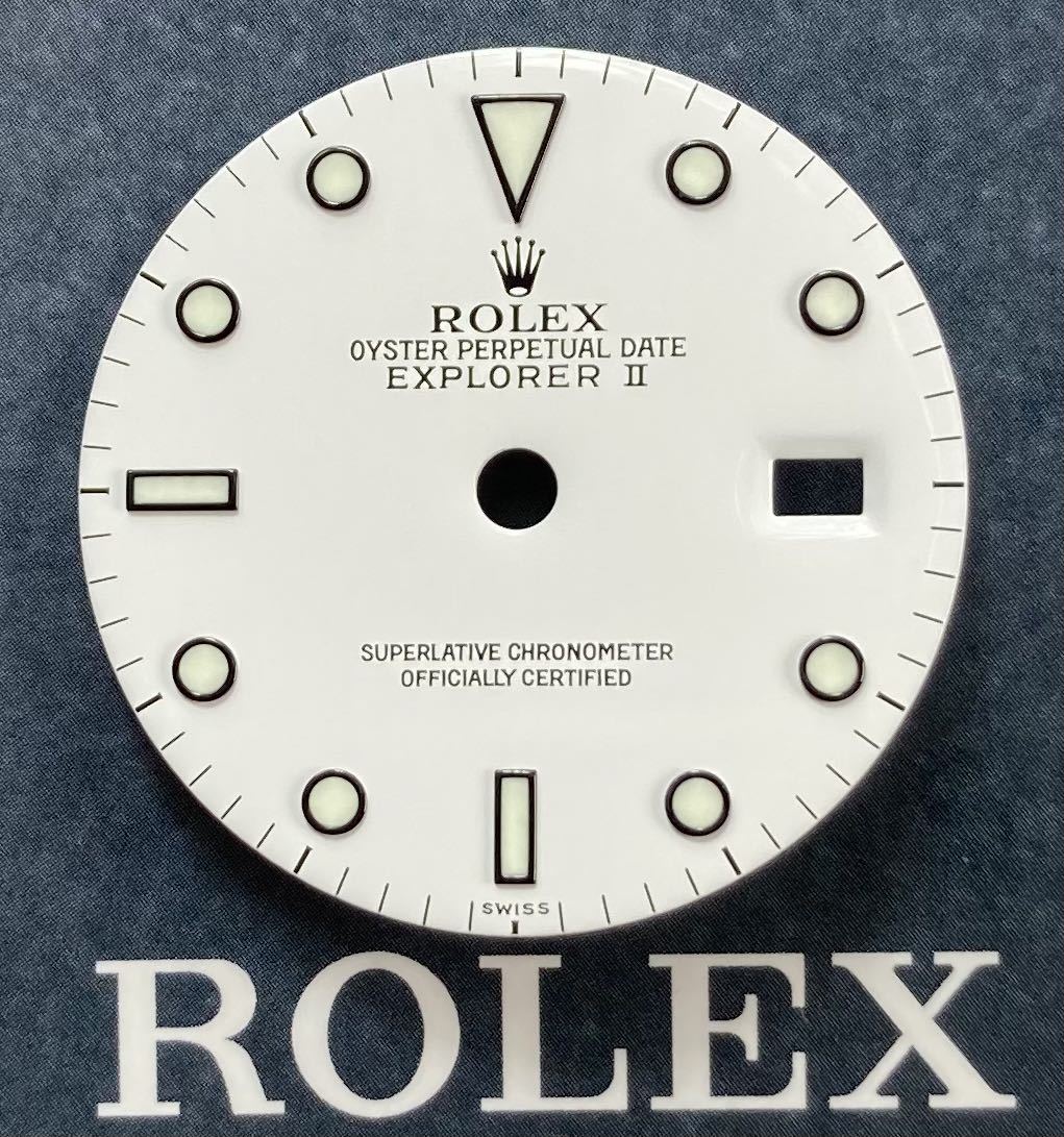 ロレックス ROLEX純正116570エクスプローラー2ダイアル 新作