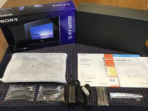 希少未使用品●SONY/ソニー デジタルフォトフレーム S-Frame DPF-X800 ブラック 8.0型 2GB