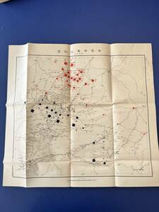 日露両軍の配置　　　日露戦争地図　　5月10日　　満洲　