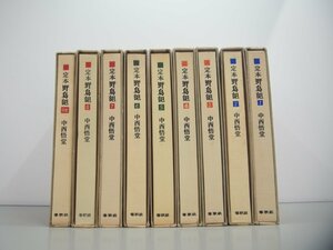 ▼　【9冊 中西悟堂 定本 野鳥記 春秋社版 昭和41～】151-02303