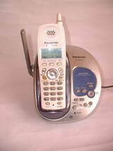 パナソニック RU・RU・RU デジタルコードレス電話機 親機のみ VE-SV03DL(中古品)_画像1