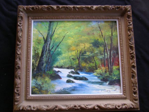 ヤフオク! -油彩 奥入瀬の中古品・新品・未使用品一覧