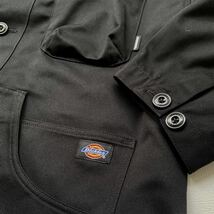 新品 2022SS NEIGHBORHOOD SRL. DICKIES EC-PT ネイバーフッド ディッキーズ コラボ ワークコート L 黒 メンズ コート ハンガー付 送料無料_画像6