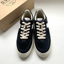 新品 S.W.C Stepney Workers Club ステファニーワーカーズクラブ PEARL S-STRIKE SUEDE スエード スニーカー 44 黒 厚手ソール 送料無料_画像3