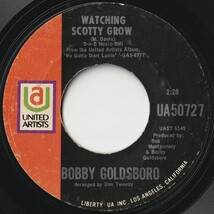 Bobby Goldsboro Watching Scotty Grow United Artists US UA50727 201900 ROCK POP ロック ポップ レコード 7インチ 45_画像1
