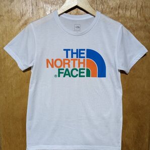 ■大人気 ノースフェイス カラフルロゴティー ホワイト レディース Mサイズ NTW31931