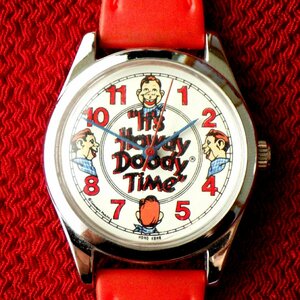 激レア★1987年製 HOWDY DOODY ハウディードゥーディ 40周年記念 手巻きビンテージ腕時計 限定コレクターアイテム