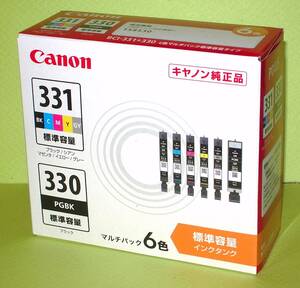 【BCI-331+330/6MP】CANON純正 新品１箱 【取付期限24.10】