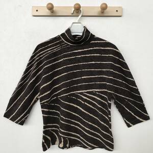 Max Mara マックスマーラ イタリア製 正規品 レディース 薄手ストレッチ半袖ニット 白タグ 美品 size XL