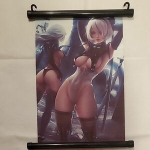 ニーアオートマタ　NieR:Automata　2B/2Aタペストリー