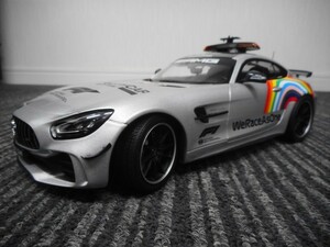 ★ベンツ★メルセデスAMG GT-R セーフティーカーF1 2020★1/18★メルセデスベンツ★ミニカー★ミニチャンプス★シルバー★