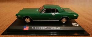 デルプラド 1/43 マーキュリー クーガー MERCURY COUGAR 定形外送料300円 レターパック送料520円 ダイキャスト ミニカー 