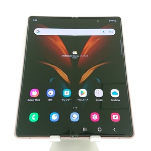 Galaxy Z Fold2 5G SCG05 au ミスティックブロンズ 送料無料 即決 本体 n07193