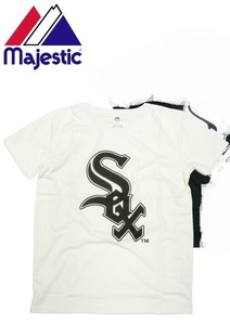 ①●★MLB メンズ Tシャツ★Ｌサイズ綿100％ 半袖 白色(Chicago White Sox) メンズ シカゴホワイトソックス　メジャーリーグ 送料込み　