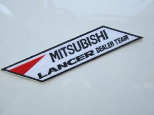 MITSUBISHI LANCER DEALER TEAM 三菱 ランサー ディーラーチーム ワッペン/F1 レーシング チーム 自動車 オートバイ スポンサー 108