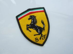 ビンテージ フェラーリ Ferrari イタリア エンブレム 馬 外車 ワッペン/自動車 カー用品 整備 作業着 F1 ② 108