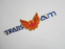 TRANS AM トランザム エンブレム 外車 アメ車 ロゴ ワッペン/自動車 カスタム ビンテージ ① 150_画像1