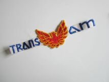 TRANS AM トランザム エンブレム 外車 アメ車 ロゴ ワッペン/自動車 カスタム ビンテージ ② 150_画像1