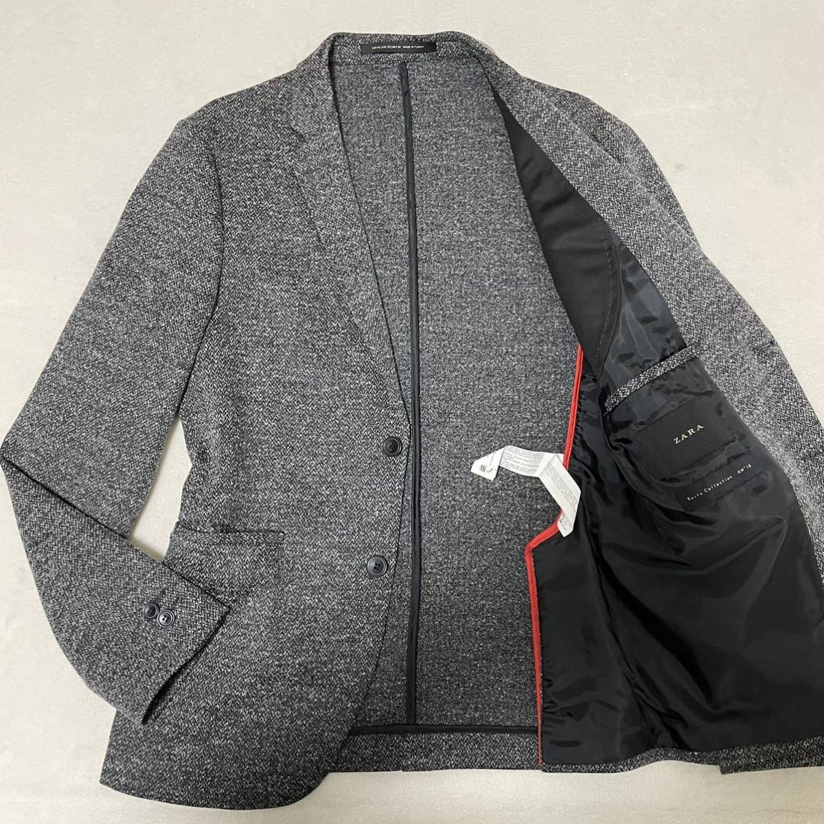 超人気 Tim 半額 Coppens zara 新品 黒 テイラード メンズ ジャケット