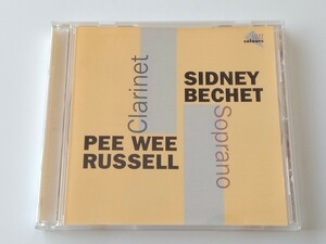 Sidney Bechet/Pee Wee Russell / Soprano And Clarinet CD DA MUSIC GERMANY 874714-2 1953,54年録音音源,96年CD化,Vic Dickenson,