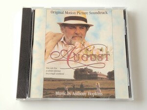 August(8月の誘惑) SOUNDTRACK CD DEBONAIR RECORDS CDDEB1003 95年作品,Anthony Hopkins主演/音楽,アンソニー・ホプキンス,Julian Jackson