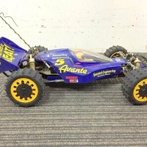 【ジャンク品】TAMIYA 1/10 電動RC オフロードカー アバンテ4WD タミヤ Y5342の画像9