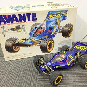 【ジャンク品】TAMIYA 1/10 電動RC オフロードカー アバンテ4WD タミヤ Y5342の画像1